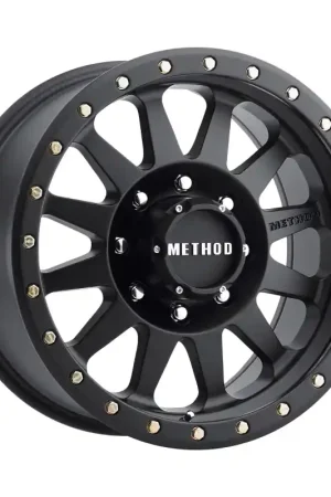 Cheap Method MR304 Double Standard 18x9 -12mm Offset 8x6.5 130.81mm CB Matte Black Wheel