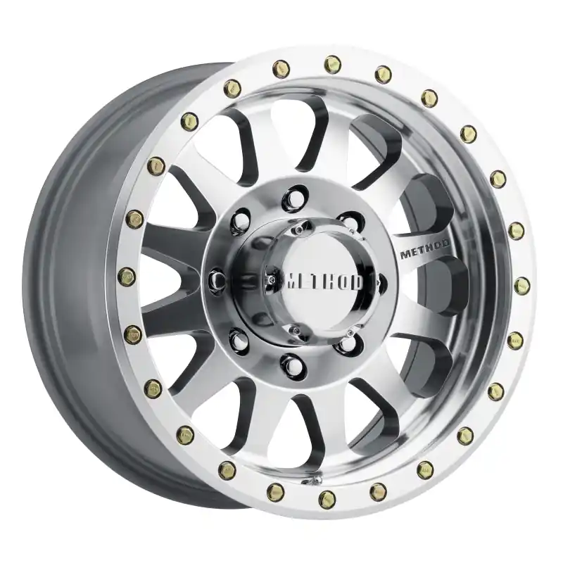 Method MR304 Double Standard 20x10 -18mm Offset 8x6.5 130.81mm CB Machined/Clear Coat Wheel Direct From Factory