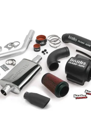 Buy Online Banks Power 04-06 Jeep 4.0L Wrangler Unlimited Stinger System - SS Single Exhaust w/ Black Tip