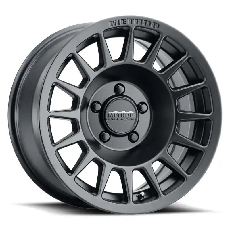 Bargain Method MR707 Bead Grip 17x7.5 / 50mm Offset / 6x130 BP / 84.1mm CB / 6.2in BS Matte Black Wheel