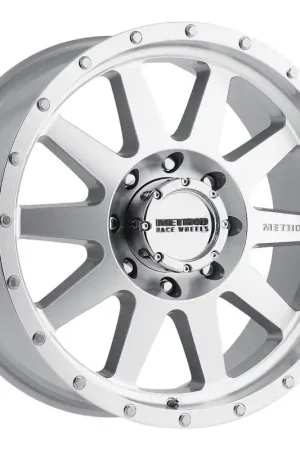 Method MR301 The Standard 18x9 +18mm Offset 8x6.5 130.81mm CB Machined/Clear Coat Wheel Time-Limited