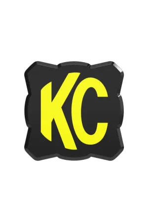 KC HiLiTES FLEX ERA 1 Single Light Cover ONLY (Black/Yellow KC Logo) Top Pick