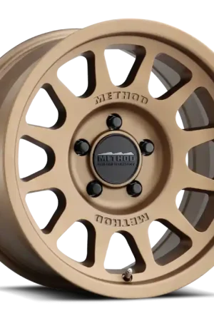 Affordable Method MR703 17x7.5 +50mm Offset 5x130 78.1mm CB Method Bronze Wheel