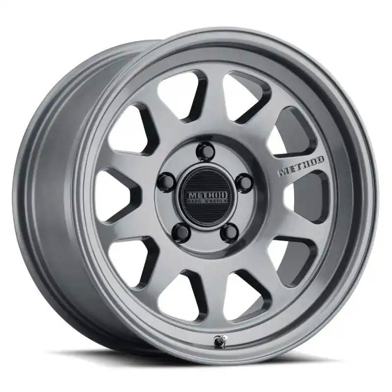 Fast Shipping Method MR316 17x8 25mm Offset 6x5.5 106.25mm CB Gloss Titanium Wheel