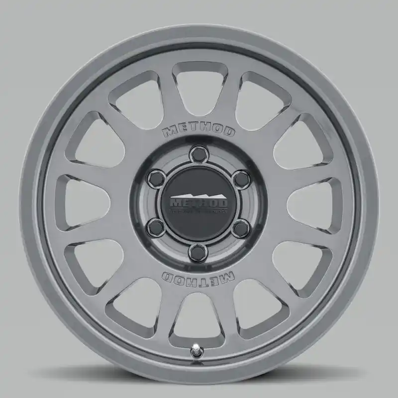 Method MR703 16x8 0mm Offset 6x5.5 106.25mm CB Gloss Titanium Wheel Instant Buy