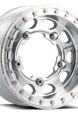 Method MR103 Beadlock 17x9 -12mm Offset 6x5.5 108mm CB Raw Machined w/BH-H24125 Wheel Limited Time