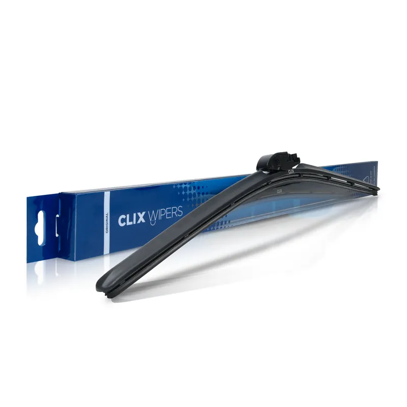 Hassle-Free Returns Premium Natural or Silicone Clix Windshield Wiper Blade - Pack of 1