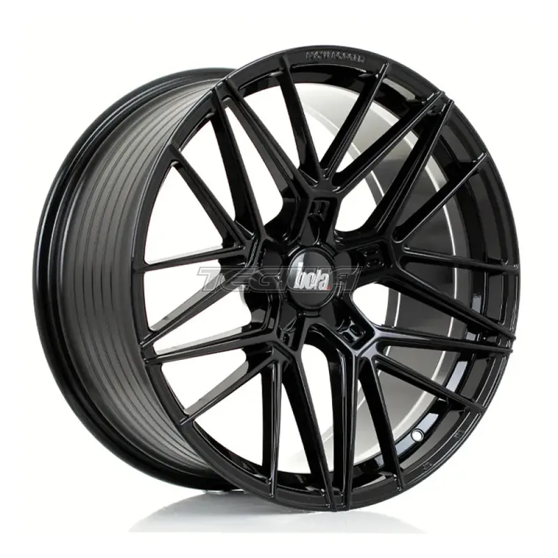 BOLA FLZ Alloy Wheel 20x9 5x100 ET25 To 50 72.5mm CB Gloss Black New Arrival