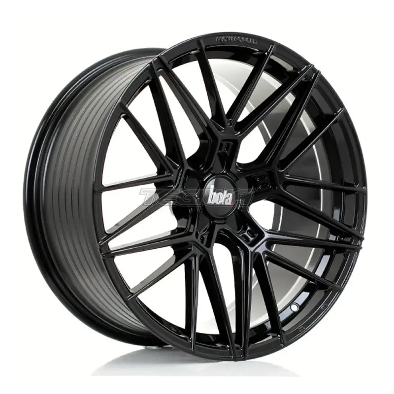 BOLA FLZ Alloy Wheel 20x9 5x130 ET25 To 50 72.5mm CB Gloss Black Weekend Sale