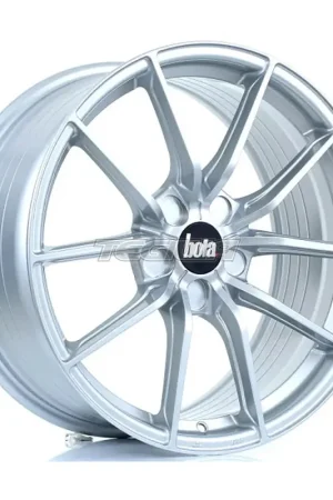 Today Only BOLA FLC Alloy Wheel 18x8.5 5x98 ET25 To 45 72.5mm CB Crystal Silver