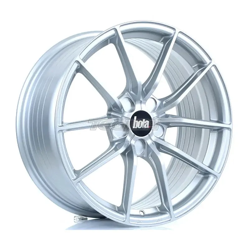 Price Cut BOLA FLC Alloy Wheel 18x8.5 5x118 ET25 To 45 72.5mm CB Crystal Silver