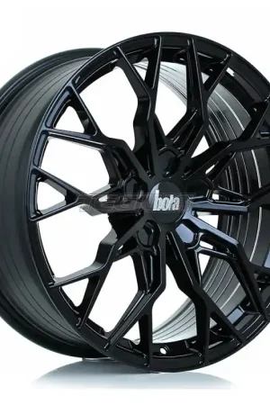 Crafted BOLA FLX Alloy Wheel 19x8.5 5x105 ET15 To 50 72.5mm CB Gloss Black