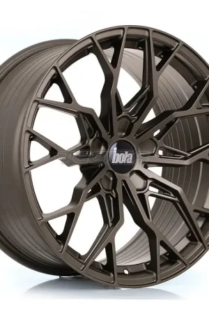 BOLA FLX Alloy Wheel 19x8.5 5x128 ET15 To 50 72.5mm CB Matt Bronze Clearance