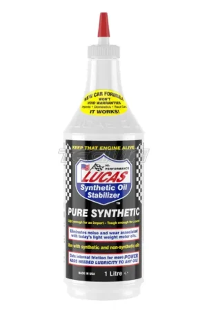 Lucas Oil Pure Synthetic Oil Stabilizer 1 Litre Weekend Sale
