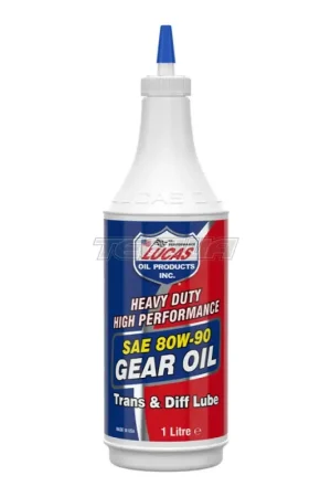 Lucas Oil Heavy Duty SAE 80W-90 Gear Oil 1 Litre Latest