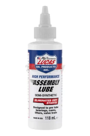 Direct From Manufacturer Lucas Oil High Performance Assembly Lube 118ml