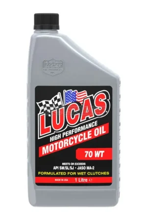 Top Rated Lucas Oil 70WT Motorcycle Oil 1 Litre