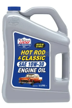Lucas Oil 10W-30 Hot Rod & Classic Car Engine Oil 5 Litre Deal