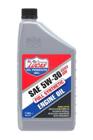 Lucas Oil Synthetic 5W-30 C2/C3 ECO Engine Oil Holiday Sale