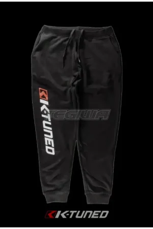 Low Price K-Tuned Sweatpants White and Red Logo on Black
