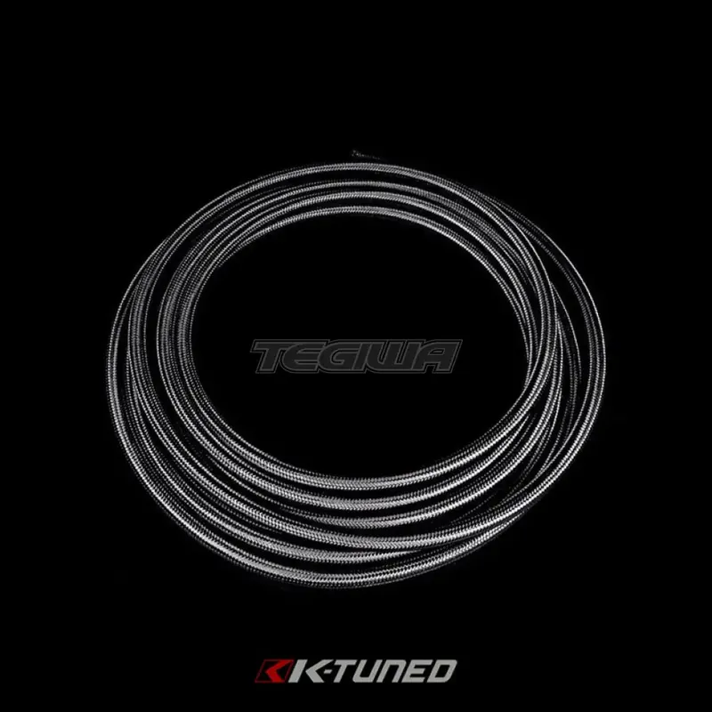 K-Tuned High Pressure PTFE Black Braided AN Hose Free Delivery
