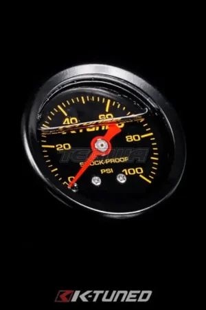 Clearance K-Tuned Fuel Pressure Gauge Liquid Filled (0-100 psi)
