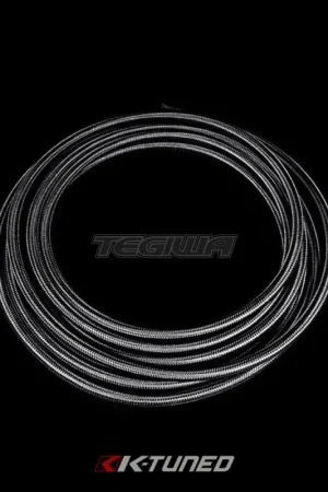 Final Sale K-Tuned Black Braided AN Hose (Standard)