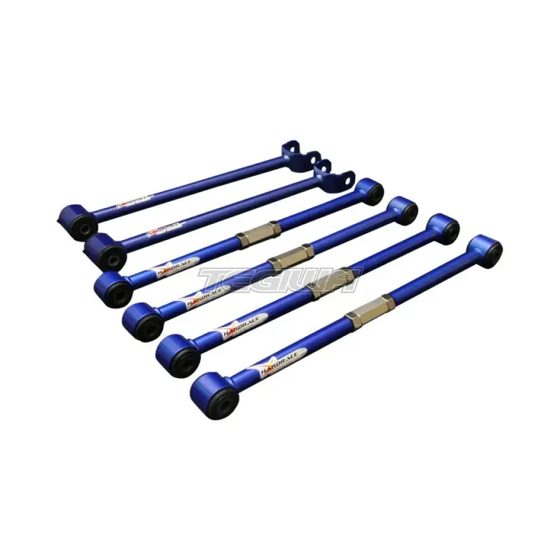 Hardrace Adjustable Rear Arms With Hardened Rubber Bushes 6Pc Set Toyo Latest