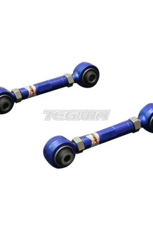 Trusted Brand Hardrace Adjustable Rear Control Arms With Hardened Rubber Bushes 2Pc