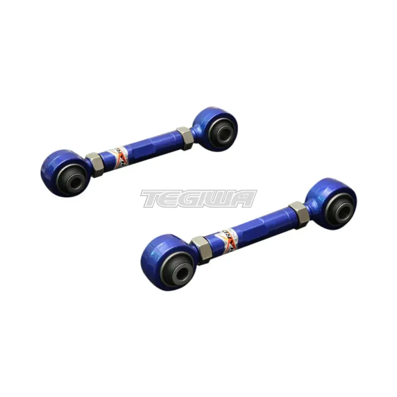 Trusted Brand Hardrace Adjustable Rear Control Arms With Hardened Rubber Bushes 2Pc