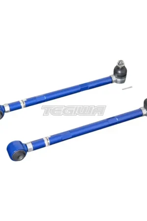 Premium Hardrace Adjustable Rear Toe Kit With Hardened Rubber Bushes 2Pc Set H