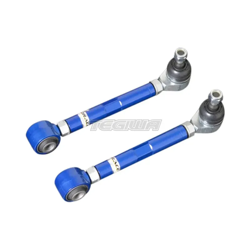 Final Sale Hardrace Adjustable Rear Toe Kit With Hardened Rubber Bushes 2Pc Set L