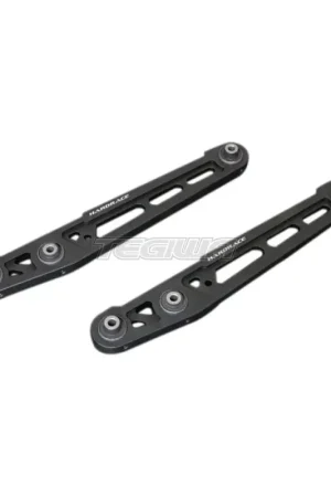 Fast Shipping Hardrace Black Aluminium Rear Lower Control Arm With Hardened Rubber B
