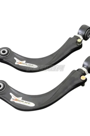 Latest Hardrace Black Forged Rear Camber Kit With Hardened Bushes 2Pc Set For