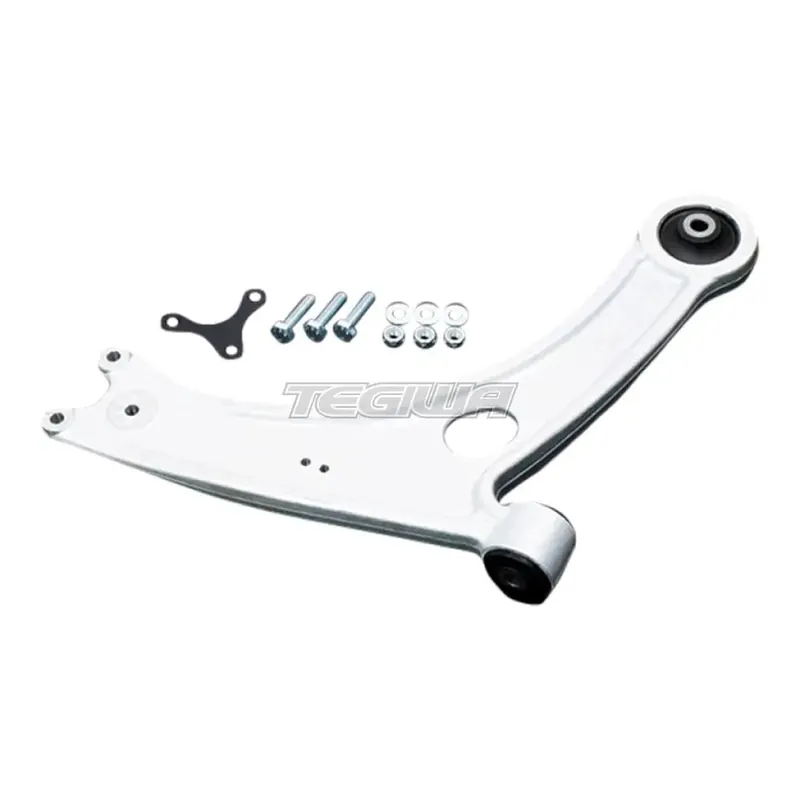 Premium Hardrace Front Lower Control Arm Forged Aluminum Hardened Rubber 2Pcs