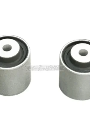 Top Pick Hardrace Front Lower Front Curved Arm Bush Hardened Rubber 2Pcs BMW 5-