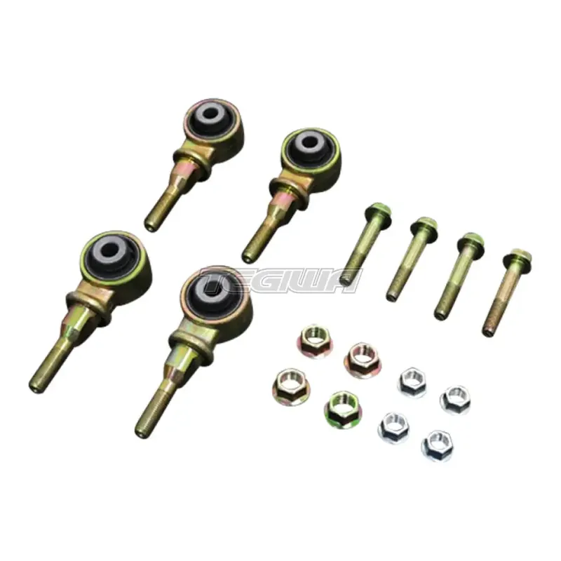Seasonal Sale Hardrace Front Upper Arm Bushing Kit 4Pc Set Honda Accord 94-97