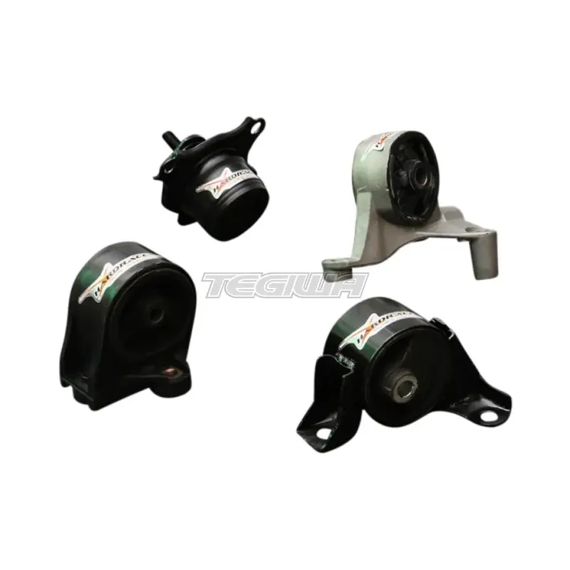 Hardrace Hardened Engine Mount 4Pc Set Honda Civic ES 1.7 MT 01-05 Premium