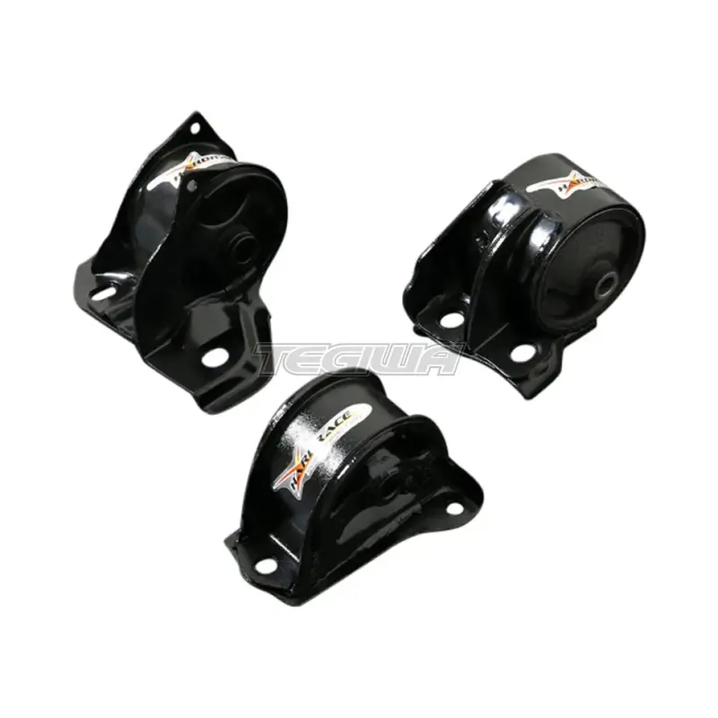 Fresh Stock Hardrace Hardened Engine Mounts 3Pc Set MT Without Front Mounts Honda