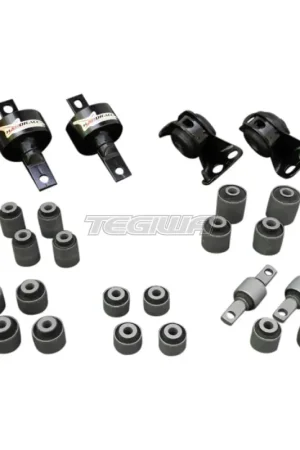 Budget Hardrace Hardened Rubber Arm Bushes Complete 24Pc Set JDM Honda Integr