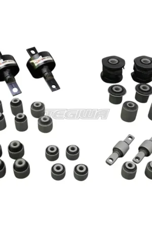 Exclusive Hardrace Hardened Rubber Complete Arm Bushes Set 26Pc Set Honda Civic
