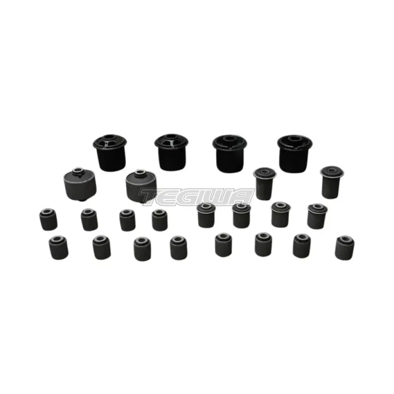 Hardrace Hardened Rubber Complete Bushing Set 24Pc Set Nissan 200SX S1 Shop Now