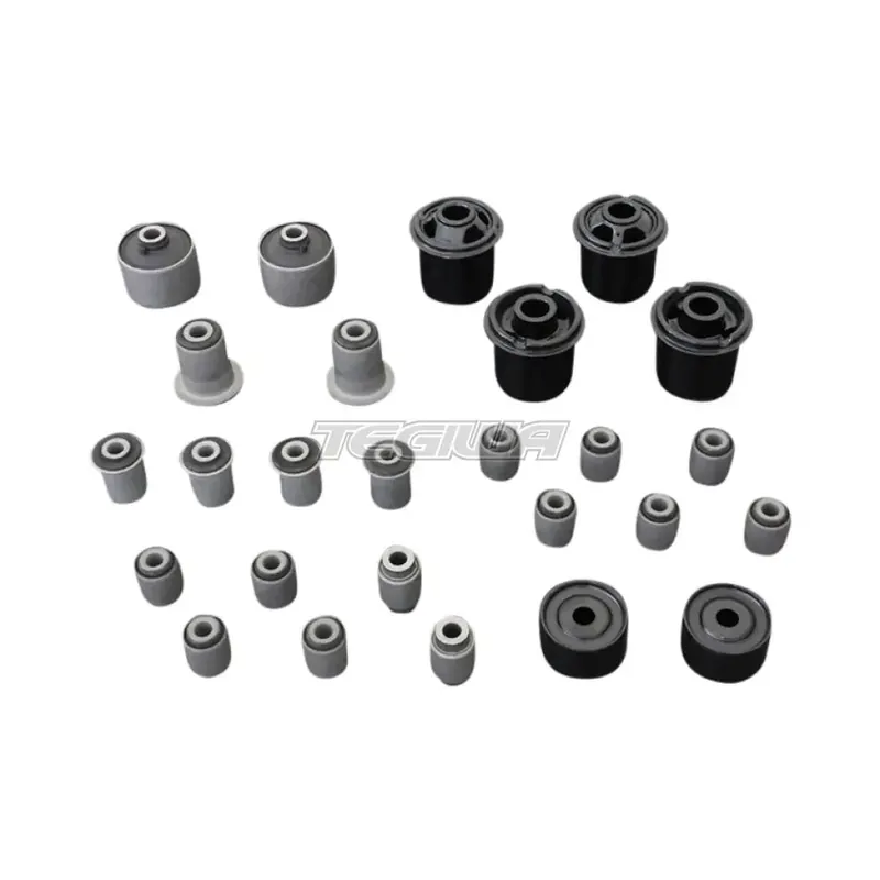 Bargain Hardrace Hardened Rubber Complete Bushing Set 24Pc Set Nissan 200SX S1