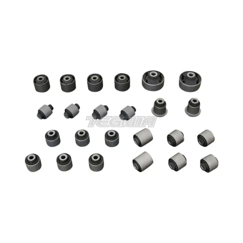 Hardrace Hardened Rubber Complete Bushing Kit 24Pc Kit Honda Accord CL Exclusive