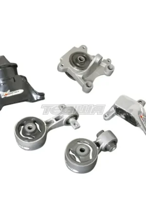 Hardrace Hardened Rubber Engine Mount 5Pc Set Honda Civic FD Si K20 3D Trending
