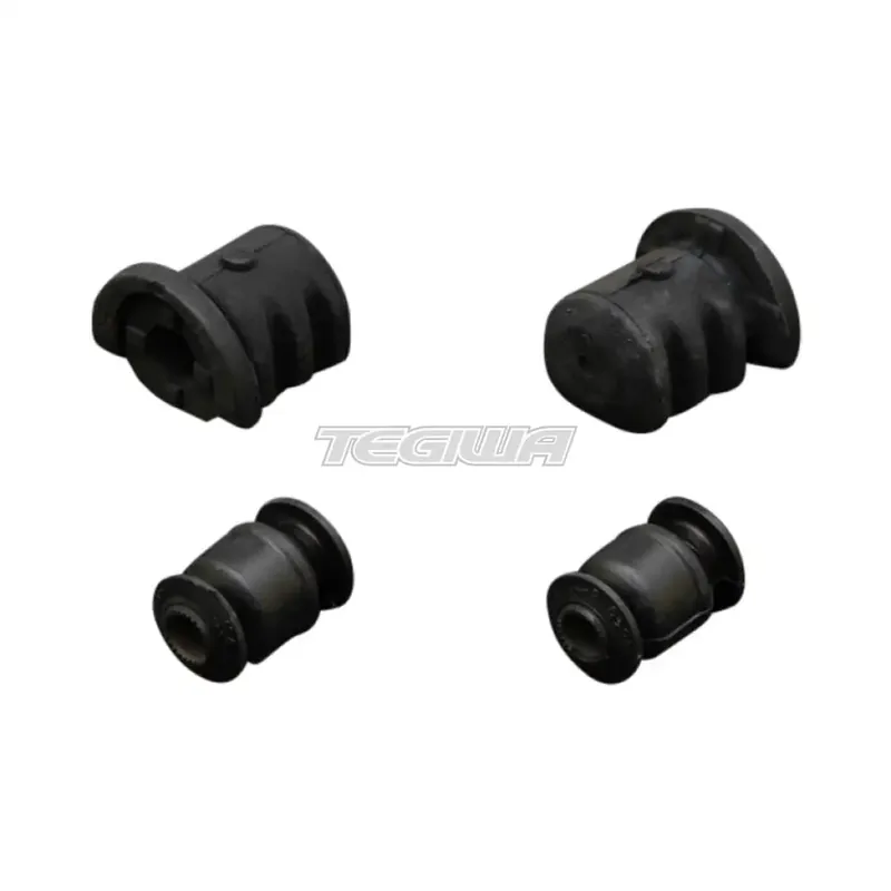 Hardrace Hardened Rubber Front Lower Arm Bushes 4Pc Set Nissan March M Grab Now