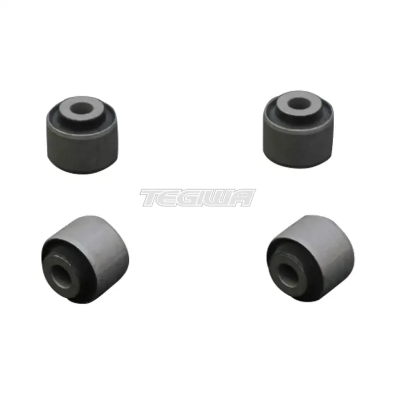 Hardrace Hardened Rubber Toe Control Arm Bushes 4Pc Set Honda Civic EF Handmade