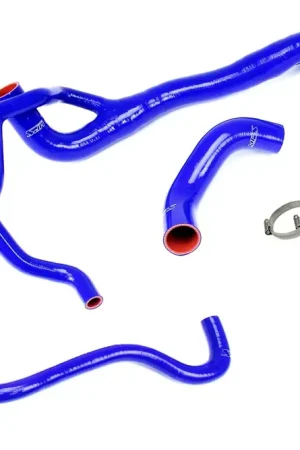 Original Silicone Radiator Coolant Hose Kit; Blue