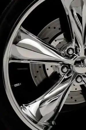 Inner Brake Rotor Covers; 4-Piece; Drilled Budget