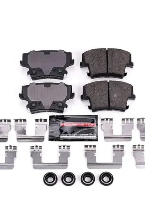 PowerStop Z23 Evolution Sport Carbon-Fiber Ceramic Brake Pads; Rear Pair Special Discount